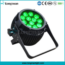 Outdoor 12PCS 14W Rgbawuv 6in1 DMX LED PAR Can